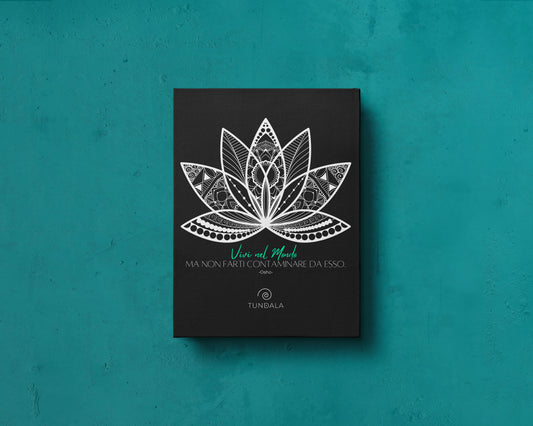 Canvas Tundala - Fiore di Loto