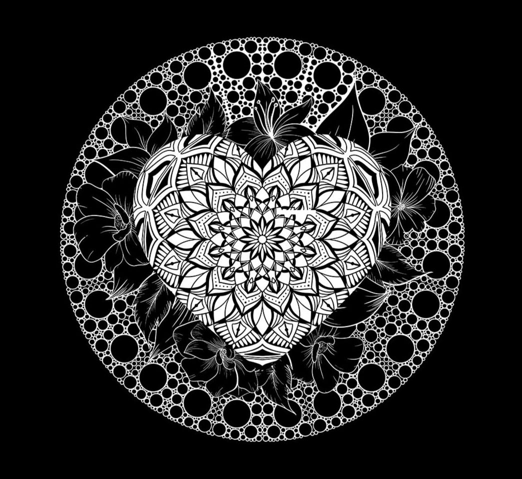 T-Shirt Tundala - Mandala Cuore