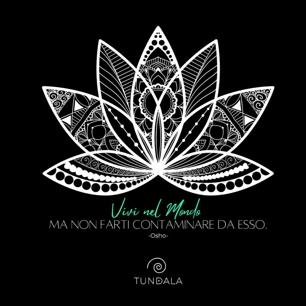 T-Shirt Tundala - Mandala Fiore di loto