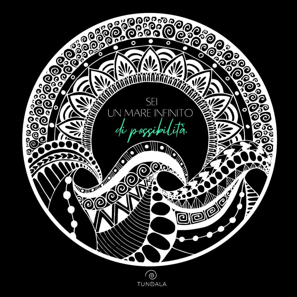 T-Shirt Tundala - Mandala Mare Infinito