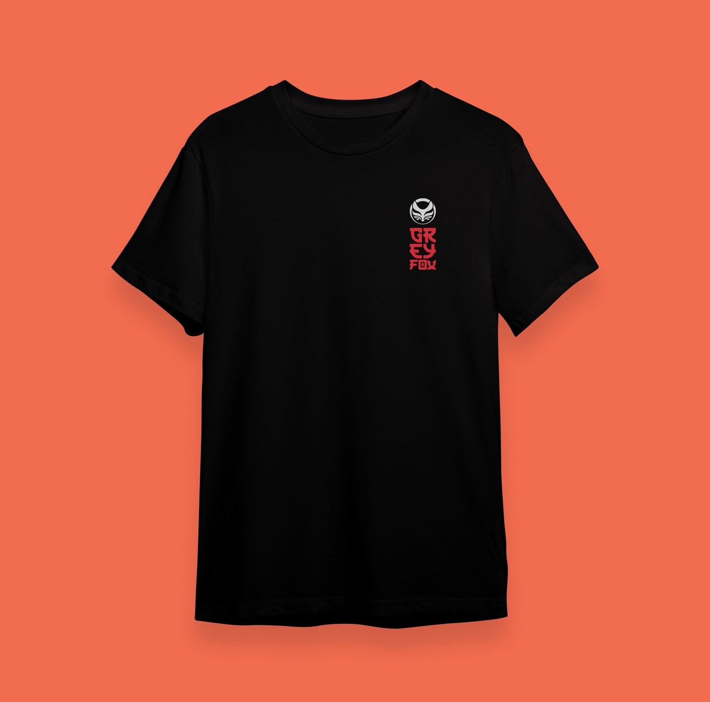 T-Shirt Grey Fox - Ja Mask