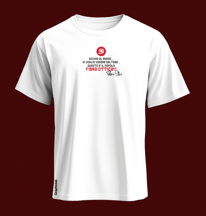 T-Shirt "OCCHIO AL BASSO"